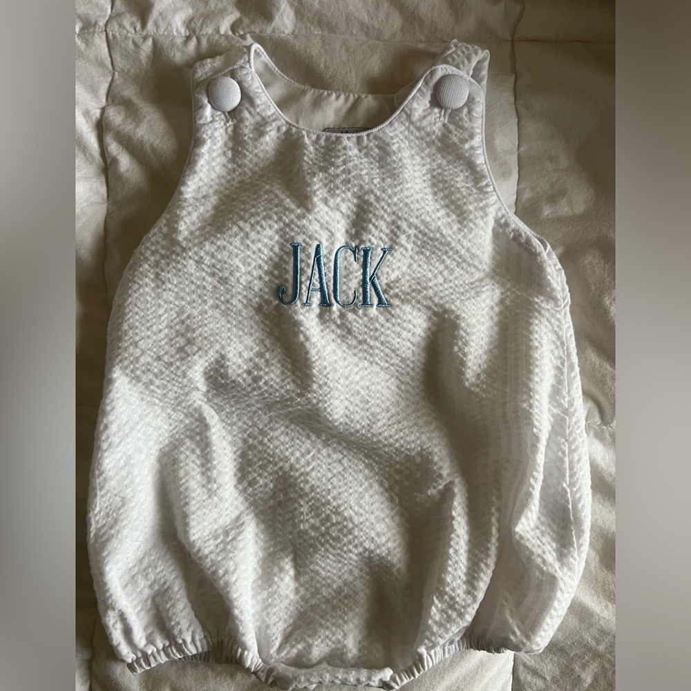 The Bella Bean Monogrammed Bubble